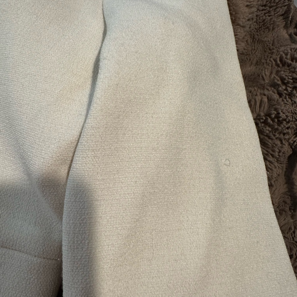 Zara Cream Textured Dress - Picture 4 of 11